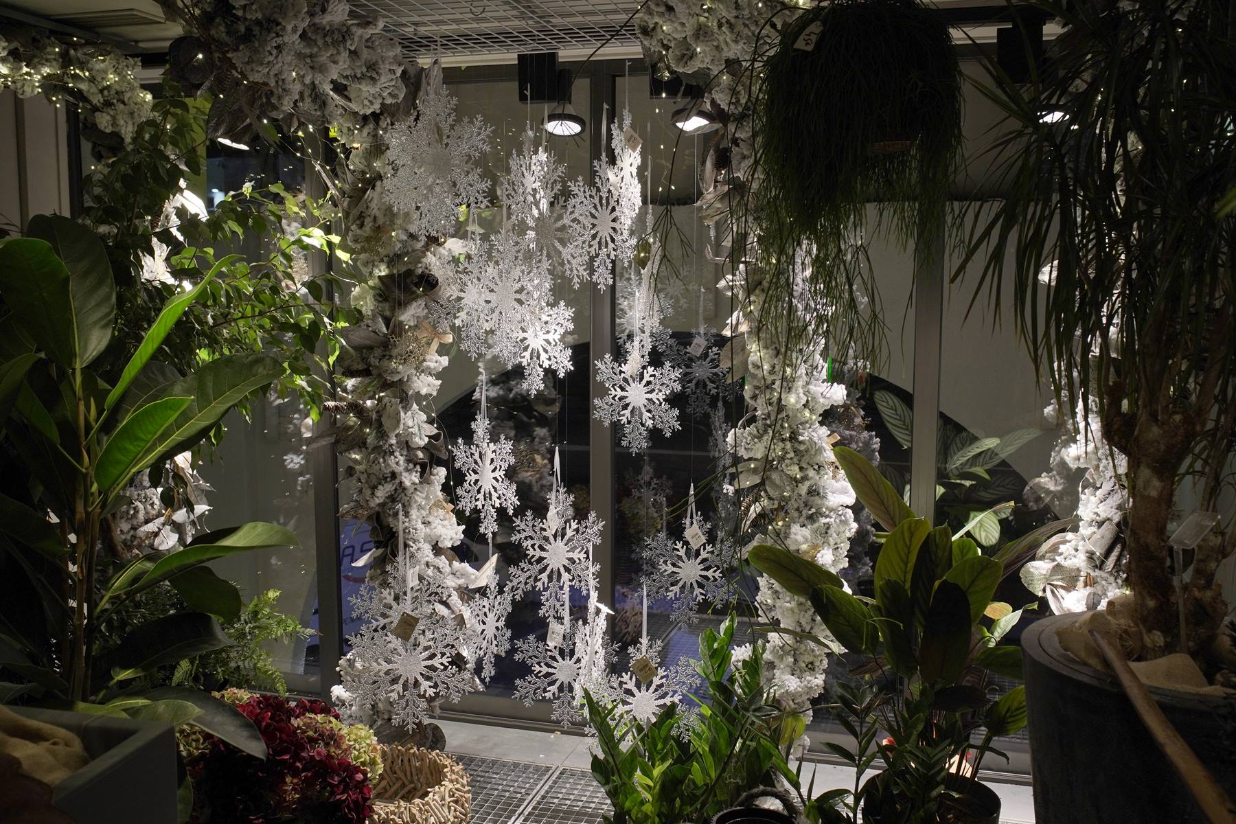 flocons de noel décoration noel